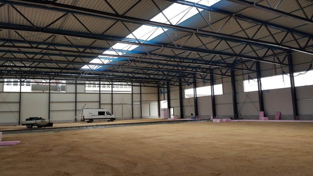 Neubau zweier Produktionshallen